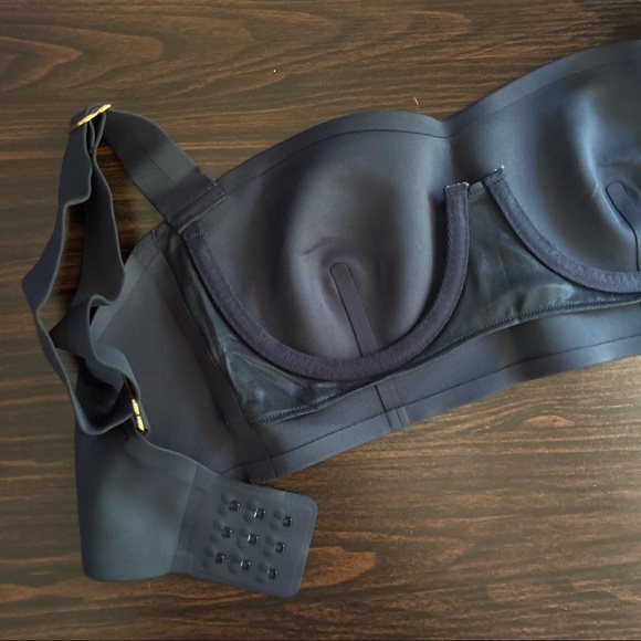 Free People Naomi Longline Bra Thick Adjustable Straps Black NEW NTW - Picture 11 of 14